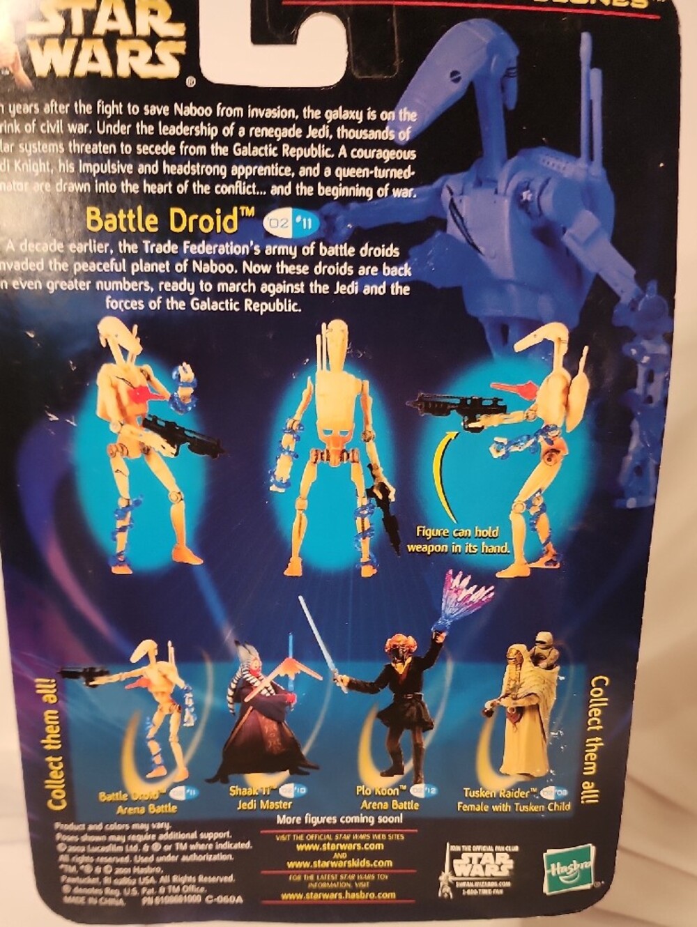 Star Wars Action Figures - Battle Droids And Jedi Knight MIB - Picture 7 of 10